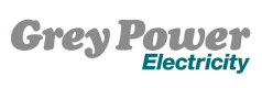 Grey Power Electricity Logo